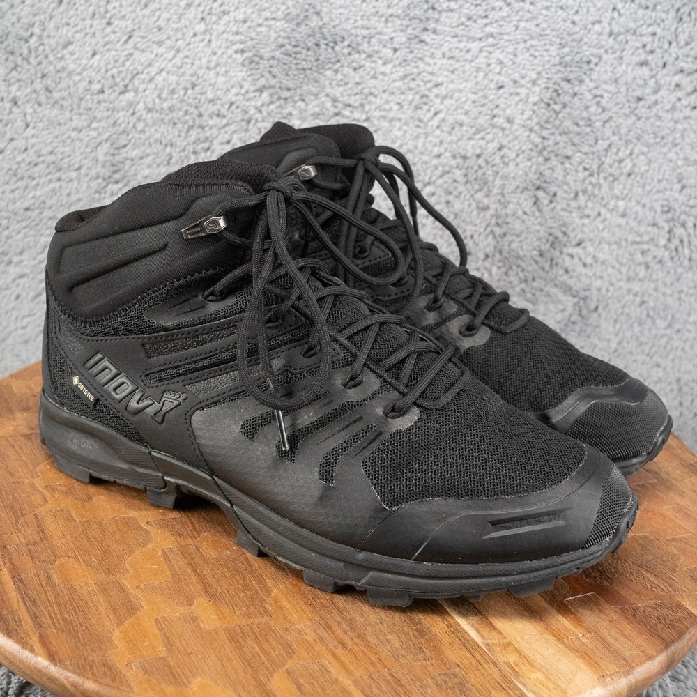 Inov-8 Roclite G 345 GTX V2 001071-BK Mens 10.5 Black Synthetic Hiking Boots
